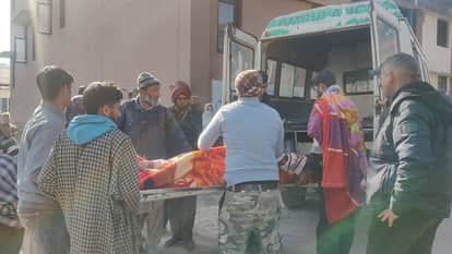 The blood-soaked body of a woman was found in Jandrola village; her family has accused her husband of the murd