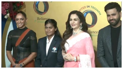 Nita Ambani honour three Indian World Cup winning cricket teams Mens, Womens, and Blind Womens
