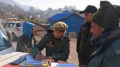 The blood-soaked body of a woman was found in Jandrola village; her family has accused her husband of the murd