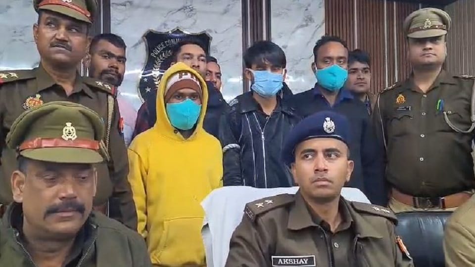 Three suspects involved in temple theft in Agra have been arrested