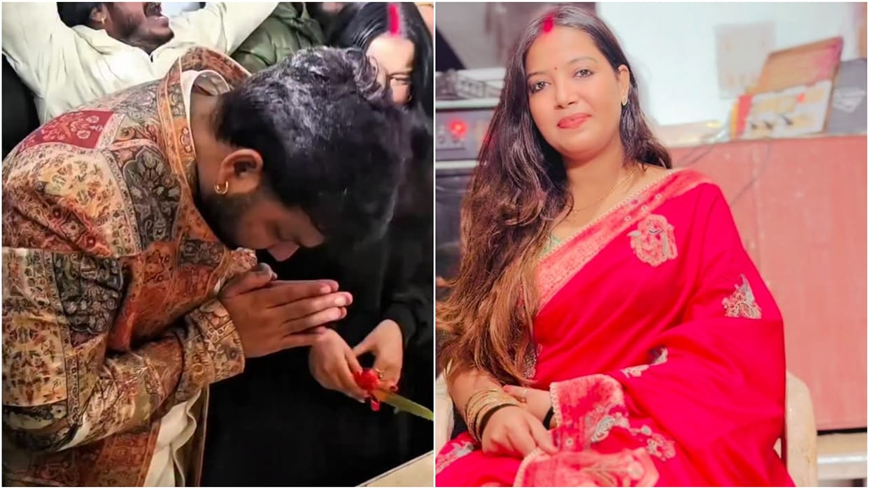 Jyoti Singh Sends Birthday Wishes To Hubby Pawan Singh Shares A Cake Cutting Video Of Actor