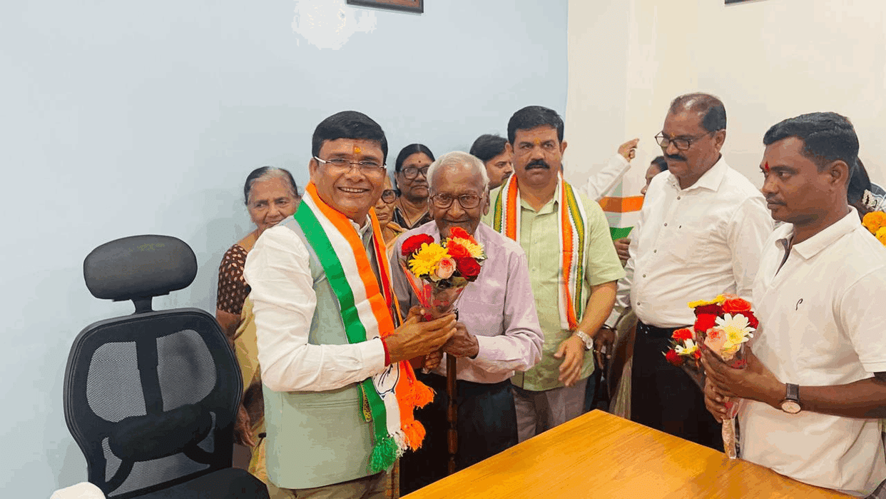 Lalu Rathore Assumes Charge as Bijapur District Congress President