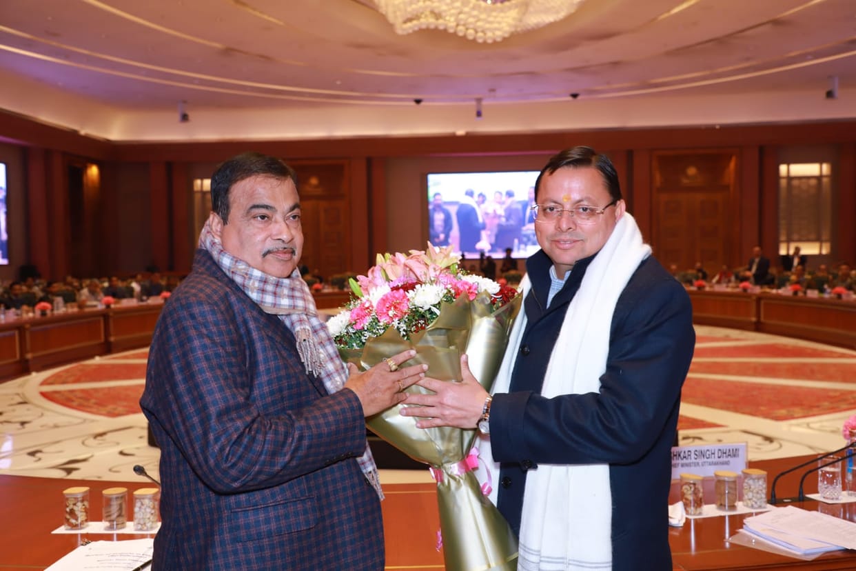 CM Dhami's Delhi Visit CM attended the meeting and sought approval for NH projects worth 3469 crore in Uttarak