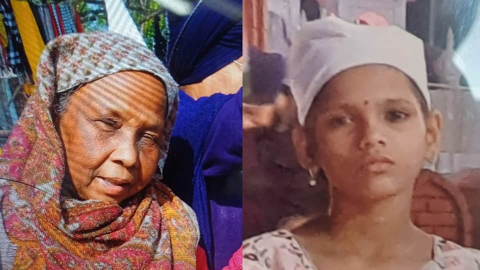 दादी और पोती की फाइल फोटो।