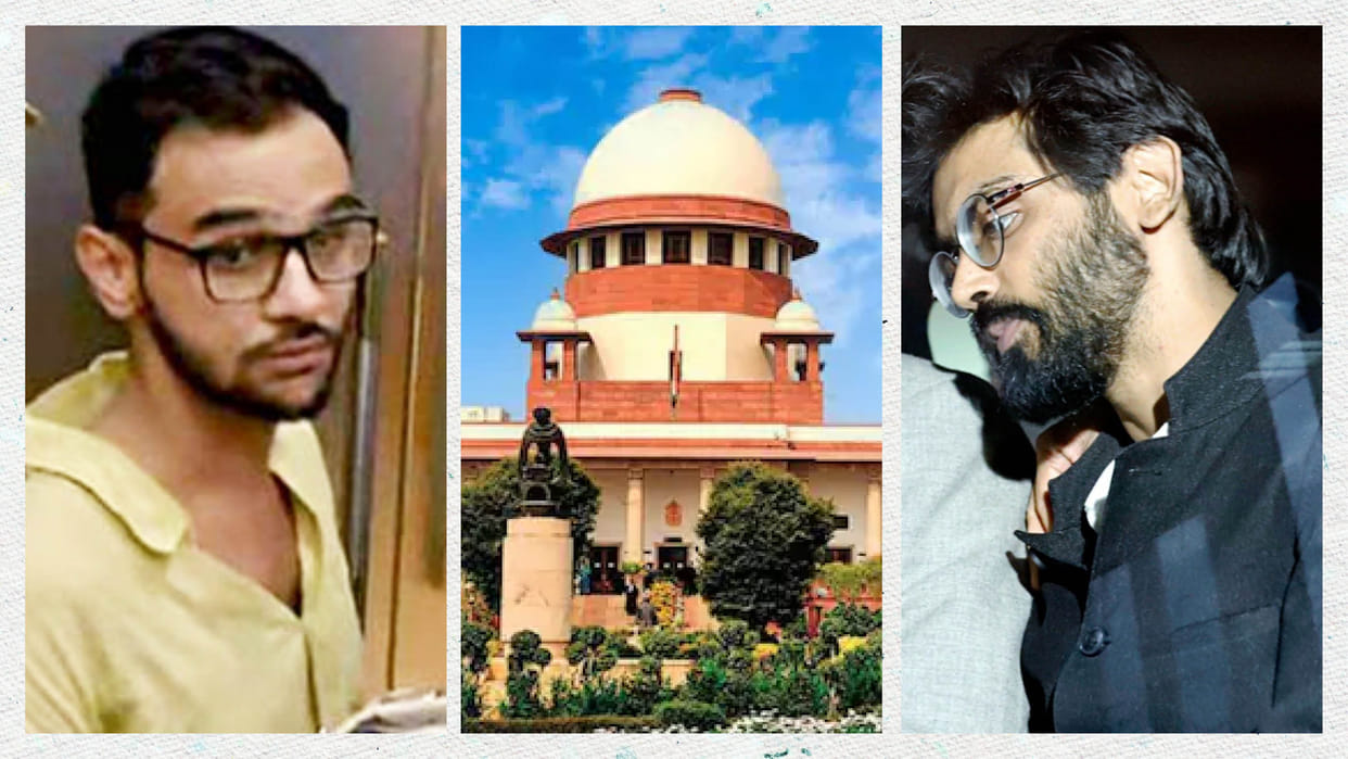 Supreme Court rejected the bail applications of Umar Khalid and Sharjeel Imam UAPA charges BJP vs Congress