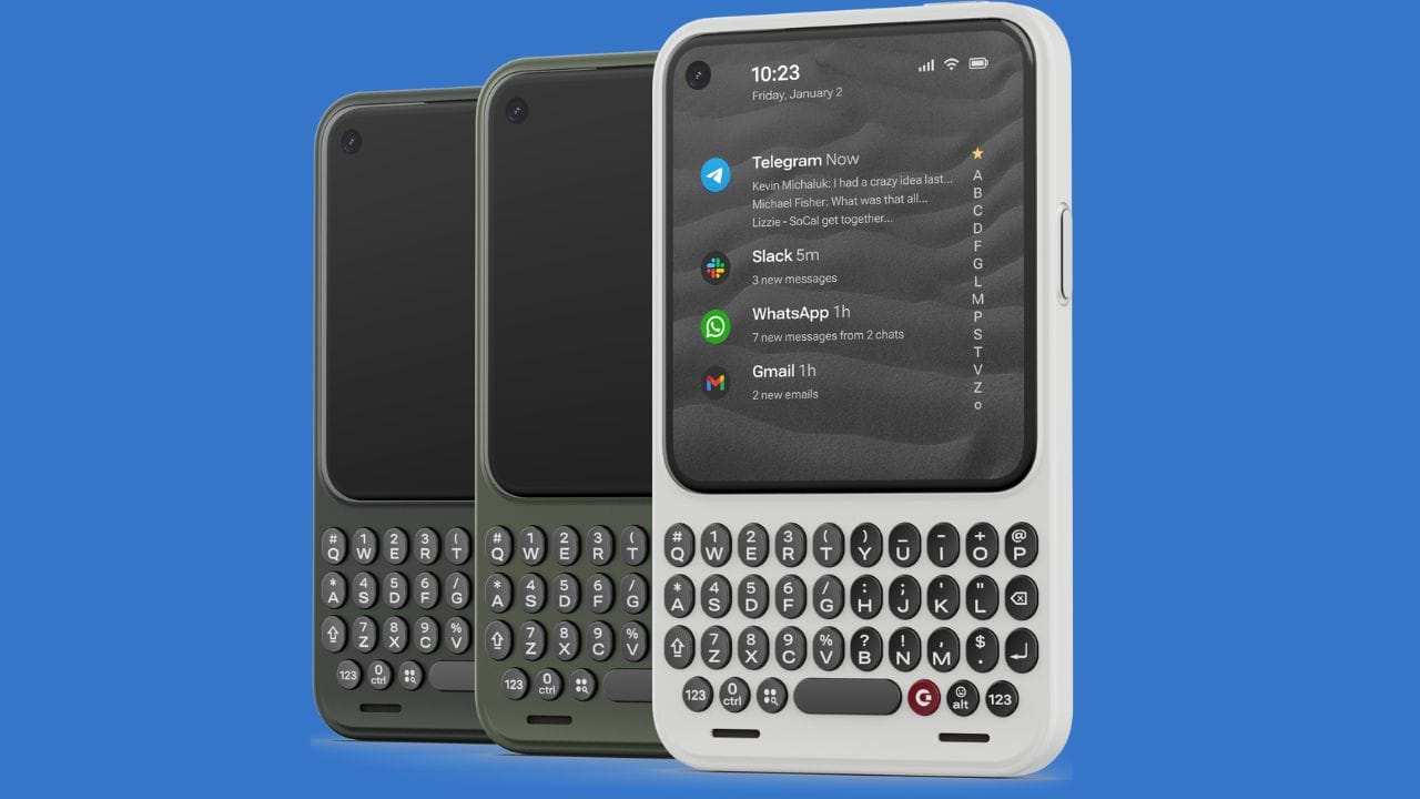 clicks Communicator keypad smartphone ces 2026 blackberry style