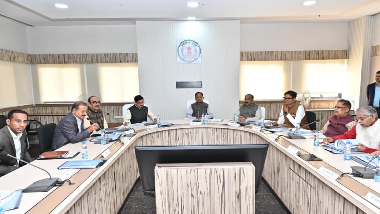 Government focus on overall development of Bilaspur, high level meeting chaired by CM Vishnudev Sai in Raipur
