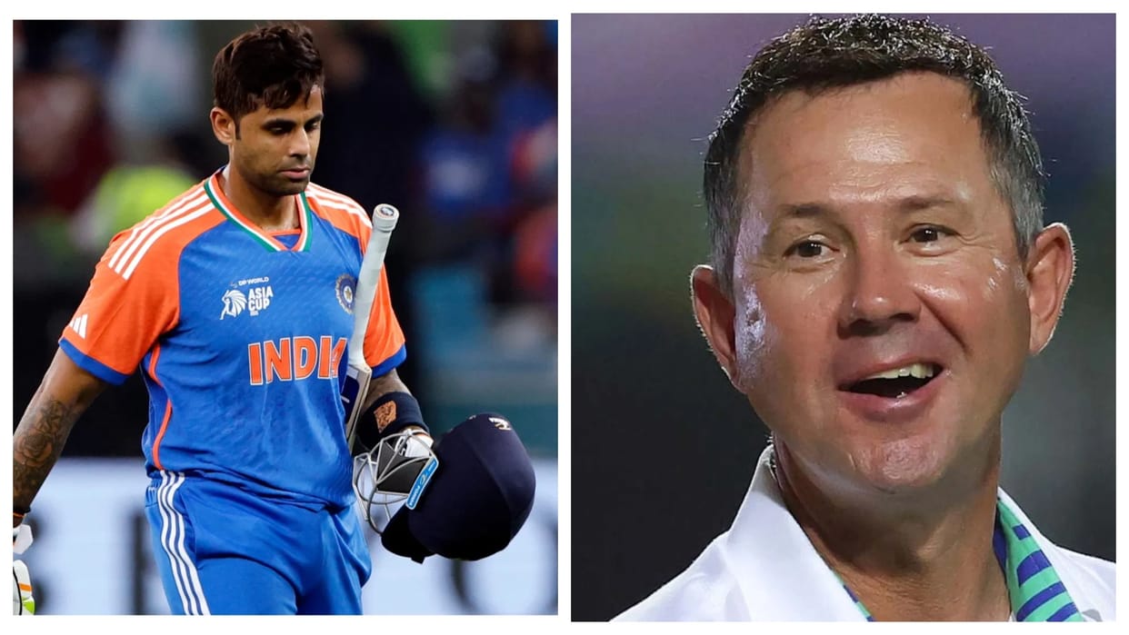 Suryakumar Yadav’s poor run of form surprised Australian great Ricky Ponting give advice to India T20 skipper