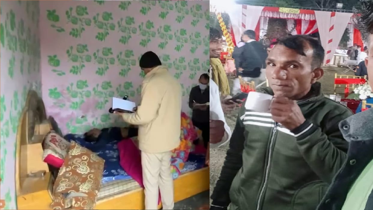 wife murdered her husband due to domestic dispute In Sonipat he worked as a security guard at Ashirwad Garden