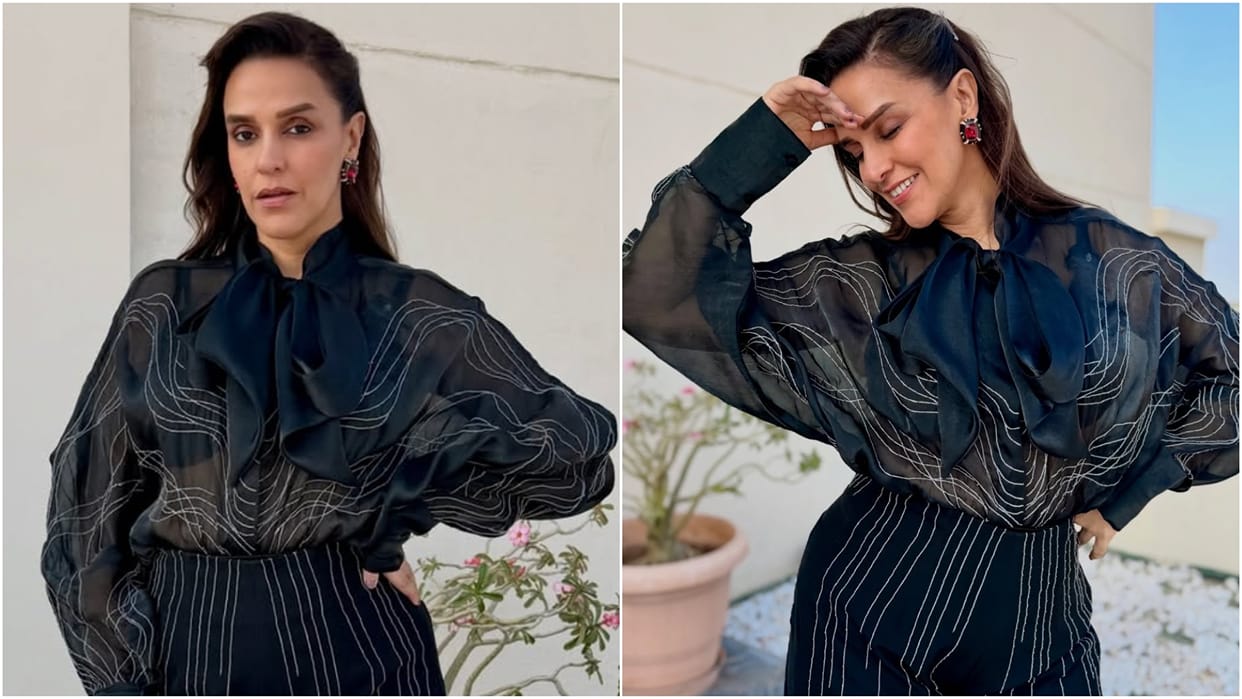 Neha Dhupia Admits Crying And Getting Anxiety When She Is Out Of Work Gave Akshaye Khanna Comeback  Example