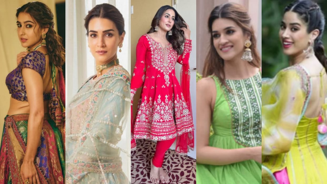 First Lohri After Marriage Check These Trendy Outfit Perfect for Lohri Festival