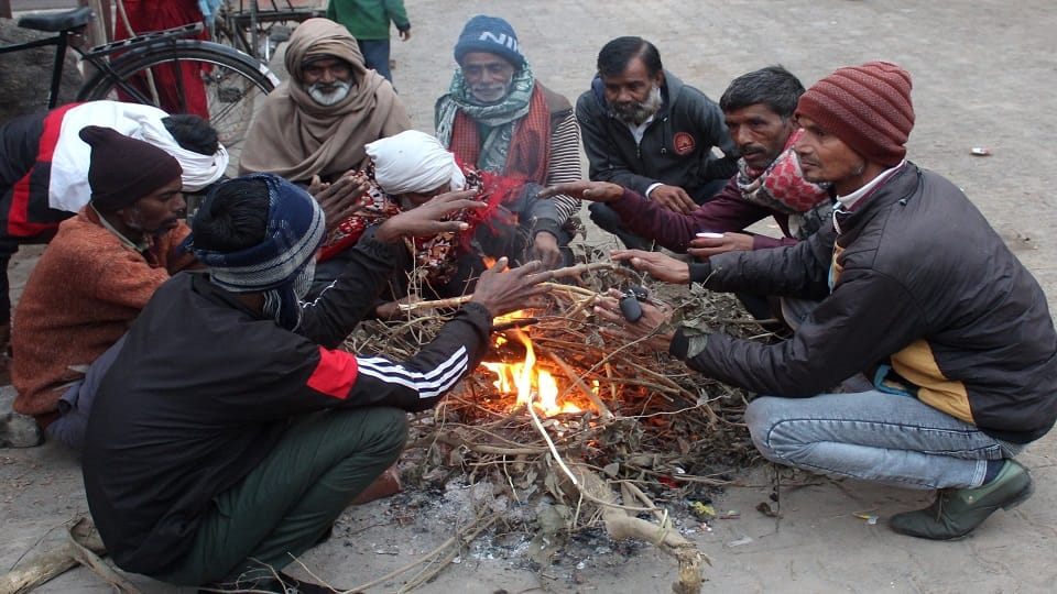 Increasing cold in Hathras