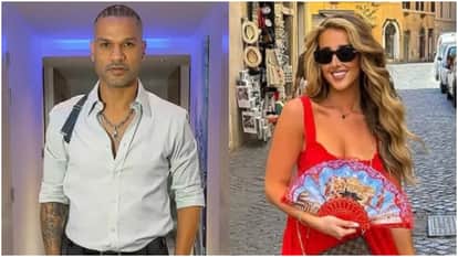 Shikhar Dhawan Engagement with Sophie Shine Photo Shared on Social Media Couple's Hand with Rings