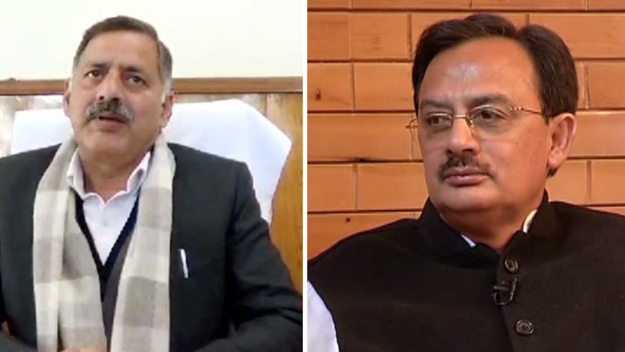 Minister Harshvardhan Chauhan and Rajesh Dharmani On Jairam Thakur Statement