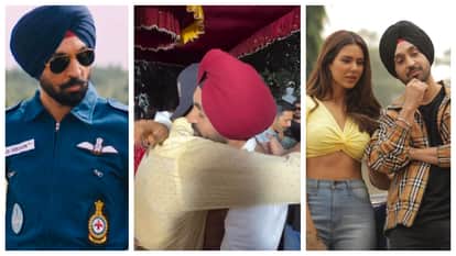 Diljit Dosanjh Birthday wishes by border 2 actor varun dhawan ahan shetty Sonam Bajwa