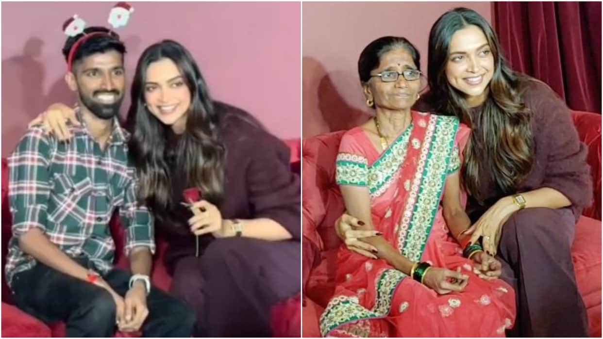 Deepika Padukone Viral Video Of Heartwarming Gesture Toward A Fan Mother Wins Heart Lady Getting Emotional