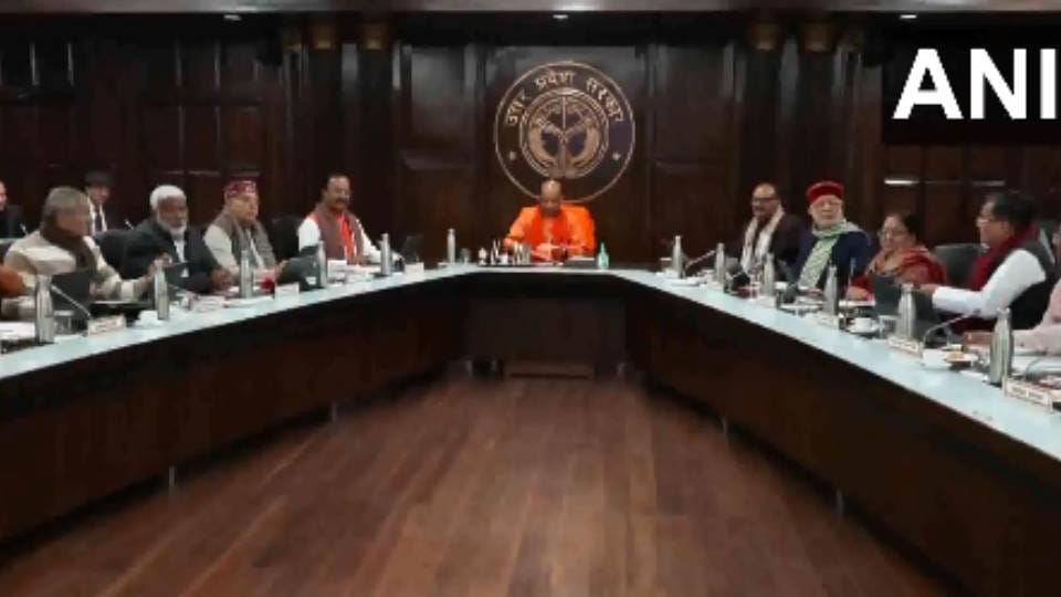 cabinet meeting was held under chairmanship of CM Yogi in Lucknow several important proposals were approved