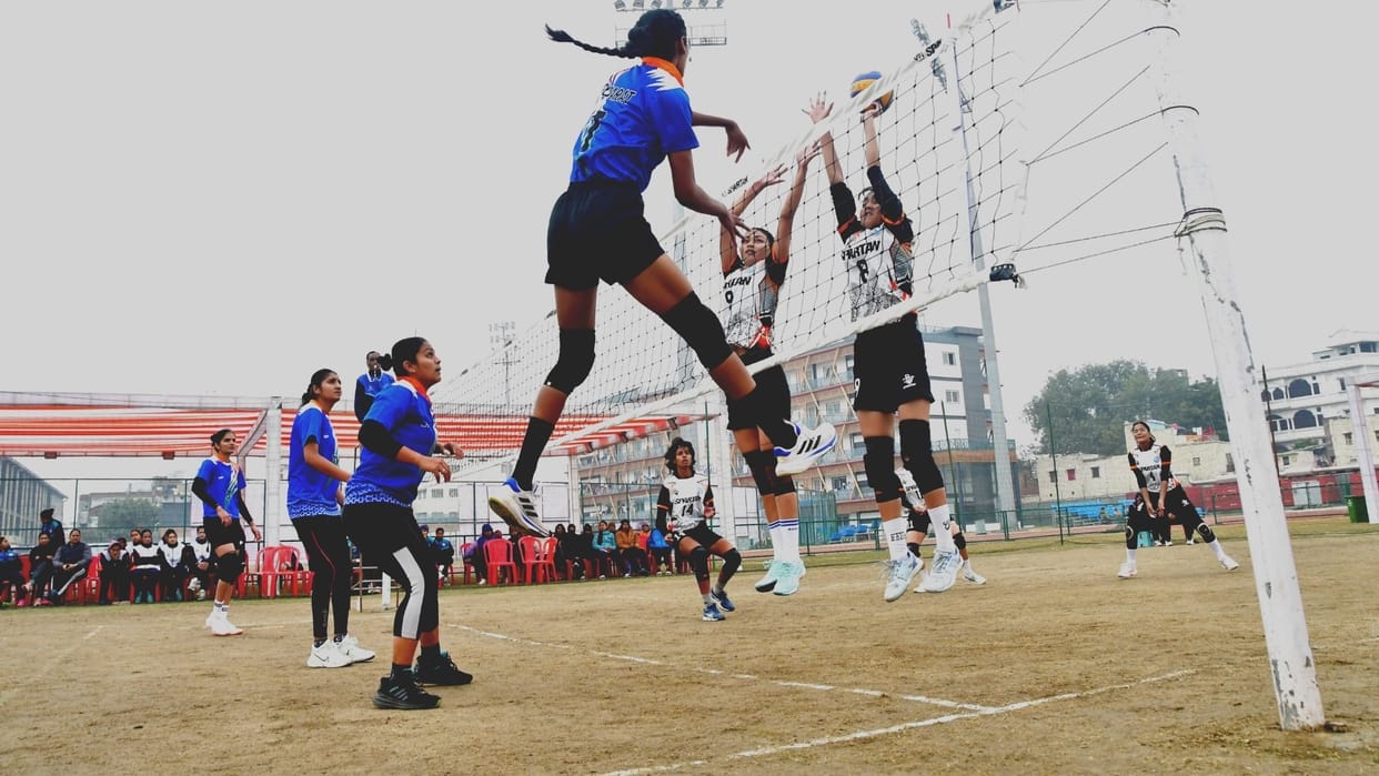 Kashmiri players shaping their future at National Volleyball Championship in Varanasi
