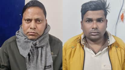 revenue officer and his private driver arrested for taking bribe of twenty thousand rupees in Bareilly
