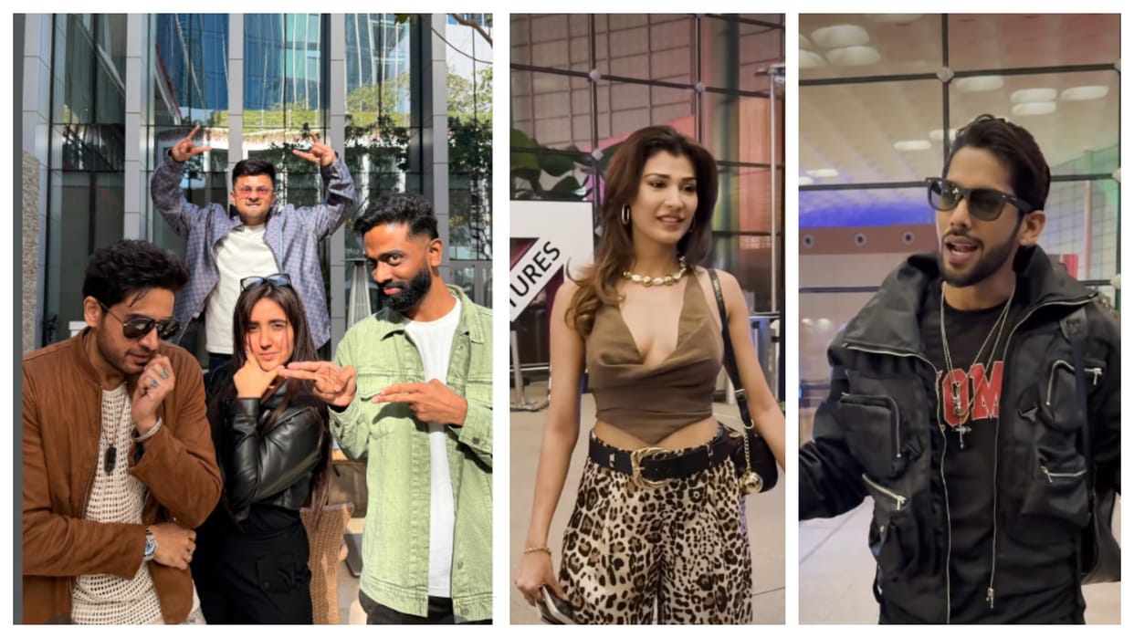Bigg Boss 19 reunion in Dubai Gaurav Ashnoor Awez party videos viral