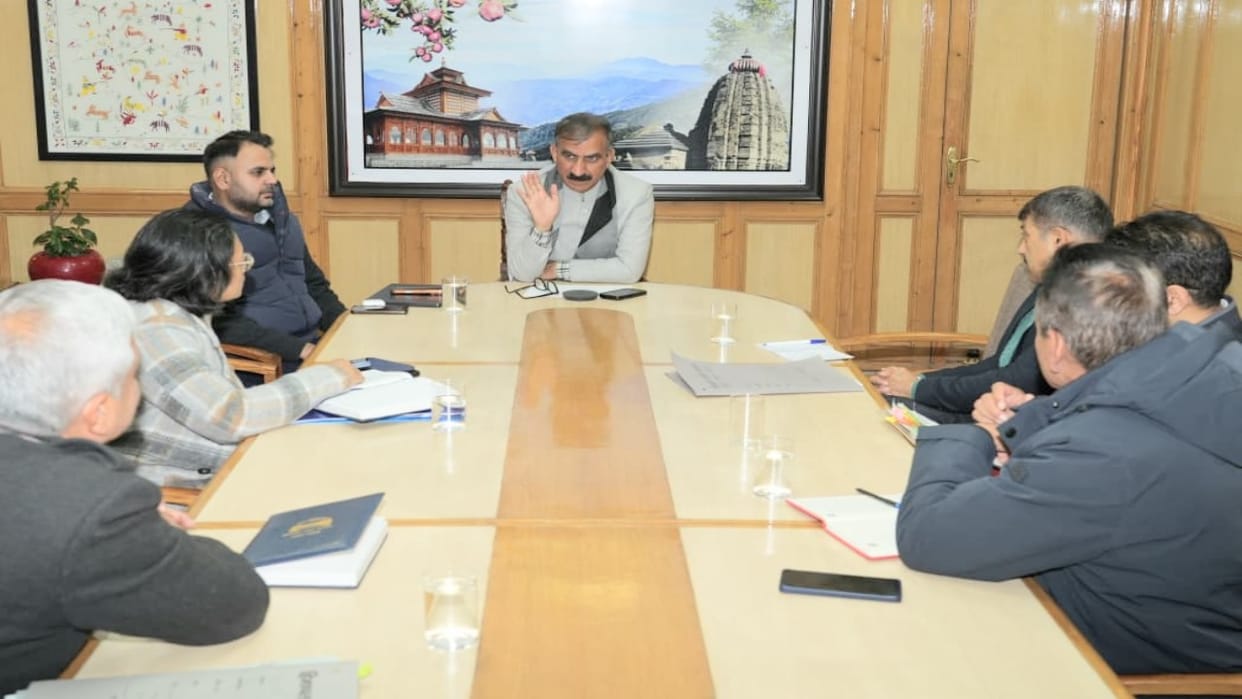 Himachal: CM sukhvinder Sukhu said – Senior Residency Policy will be made for medical colleges.