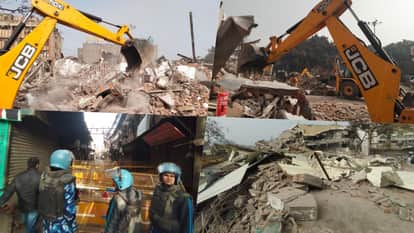 Delhi Turkman Gate Violence Police registered an FIR and began identifying the rioters