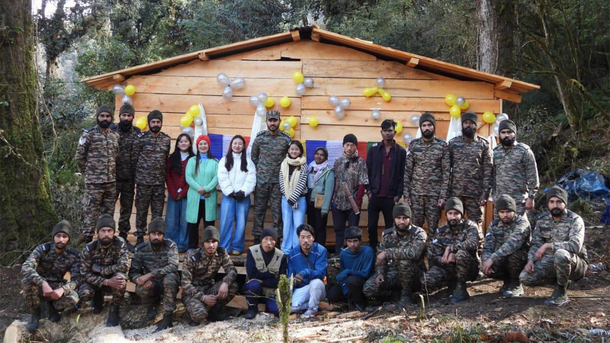 Indian Army strengthen civil military cooperation in Arunachal Sikkim Operation Sadbhavana vibrant village