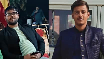 Kanpur Dehat Accident Speeding vehicle hits motorcycle helmet damaged two cousins die