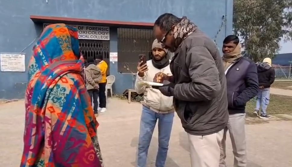 लहेरियासराय थाना पुलिस मामले की जांच में जुटी।