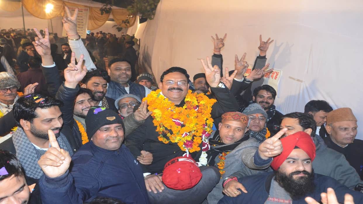 Bareilly Bar Association election results Manoj Kumar Harit wins the president post again