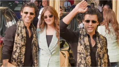 Nupur Sanon Stebin Ben Wedding: Kriti Sanon spotted travelling to Udaipur with boyfriend for Sister Wedding