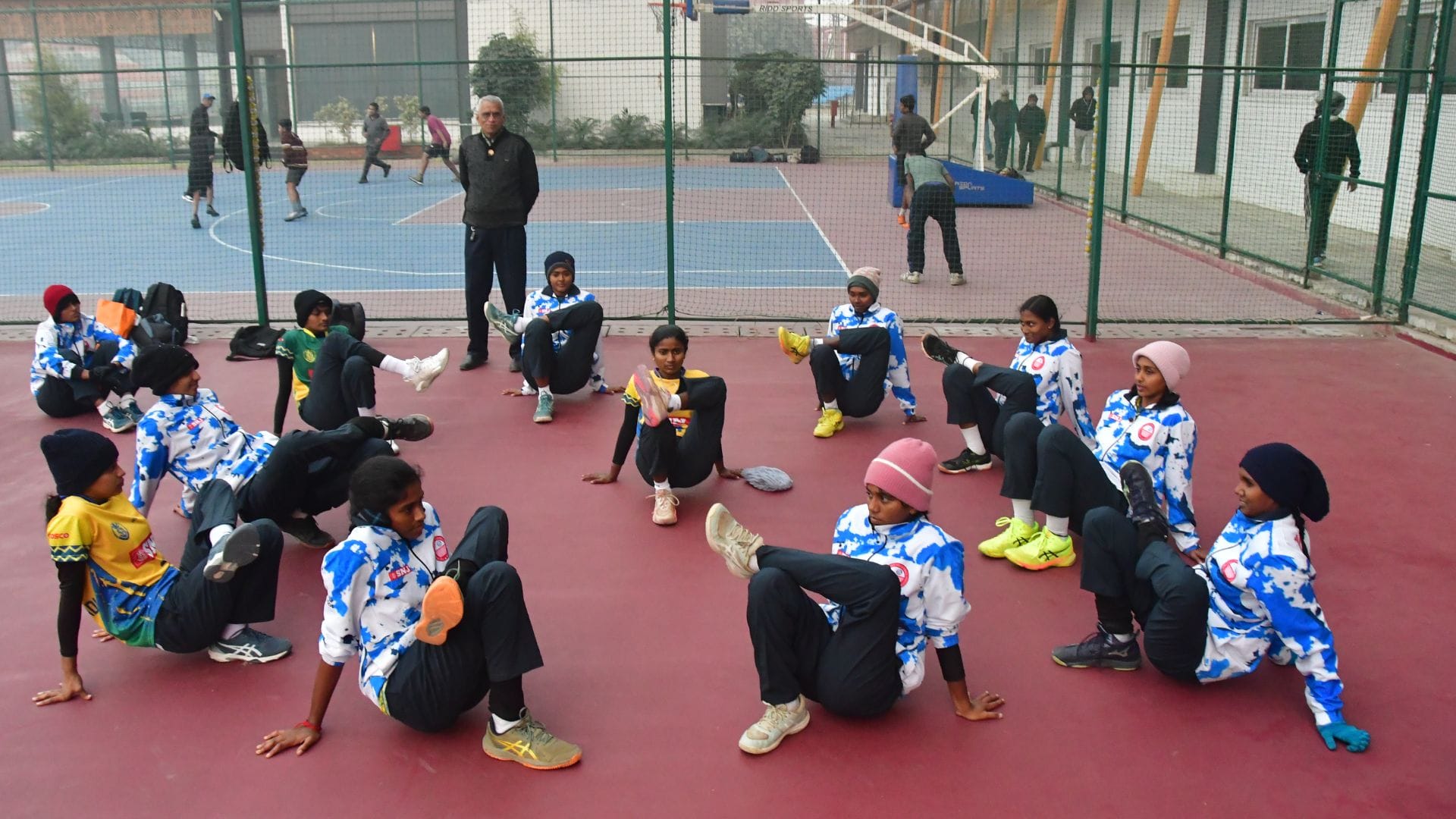 National Volleyball Championship UP team won again on third day with excellent blocking and powerful attacking