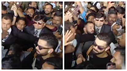 IND vs NZ: Virat kohli reaches Vadodara for Team India's ODI match against New Zealand