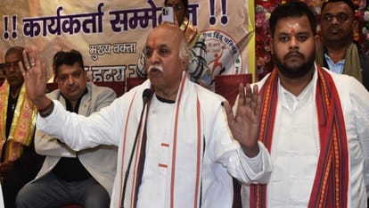मुरादाबाद में प्रवीण तोगड़िया
