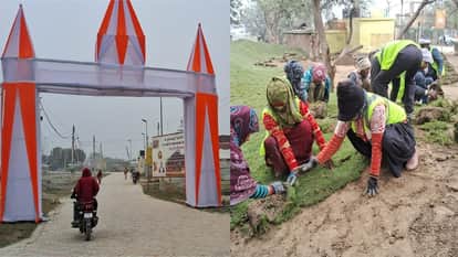 Grand preparations are underway at Sudama Kuti in Vrindavan in Mathura.