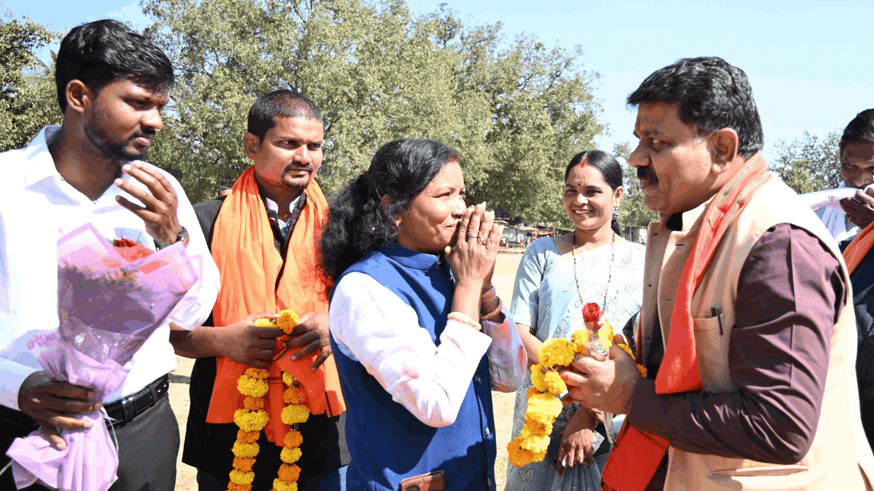 Shivnarayan Pandey main speaker G-Ram-Ji Act addressed press conference at Atal Sadan office