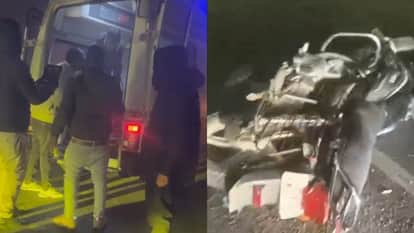 Moradabad: Accident amidst dense fog, three young men on a motorcycle killed