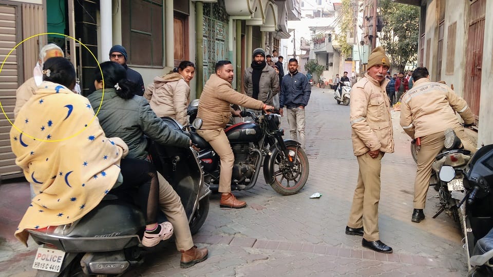 Meerut: The girl, who was living in a live-in relationship for six years, created a ruckus