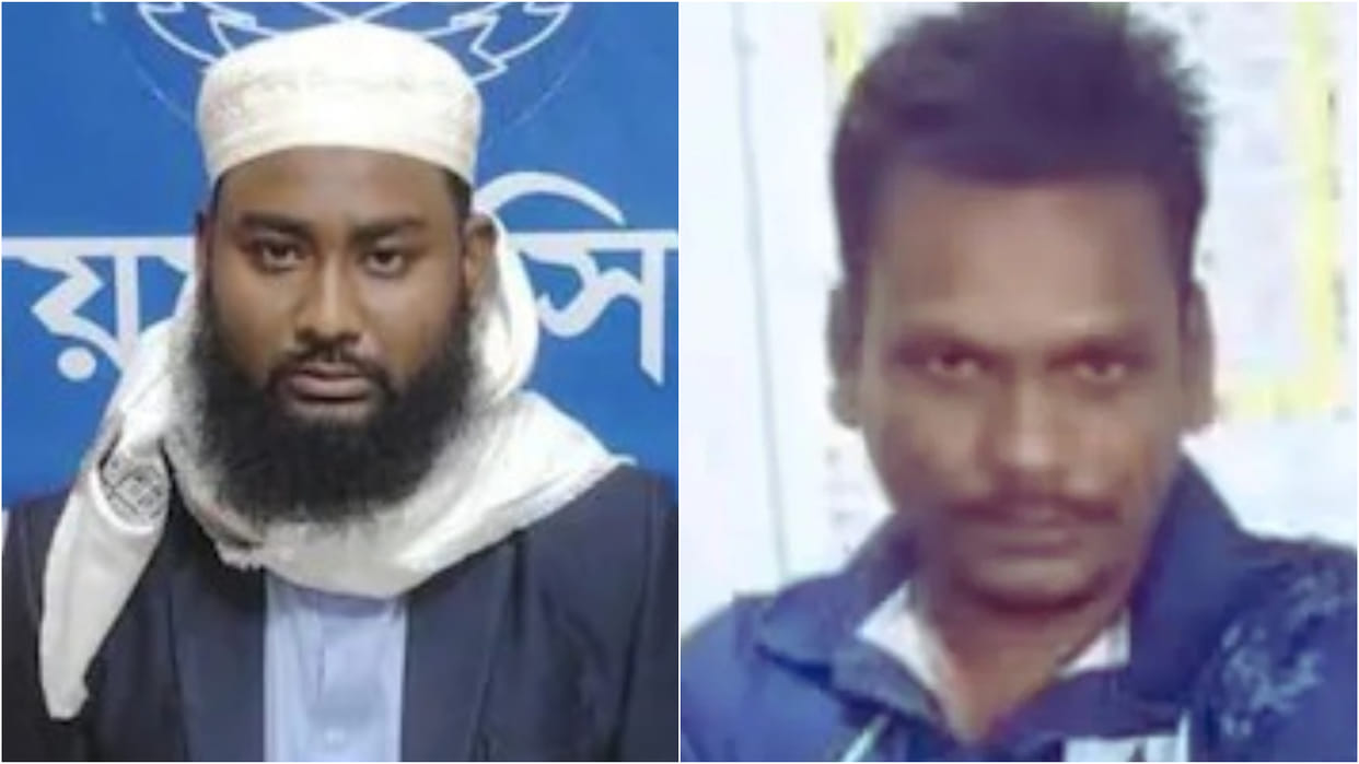 Bangladesh former madrasa teacher Yasin Arafat main accused in Dipu Chandra Das murder case has been arrested