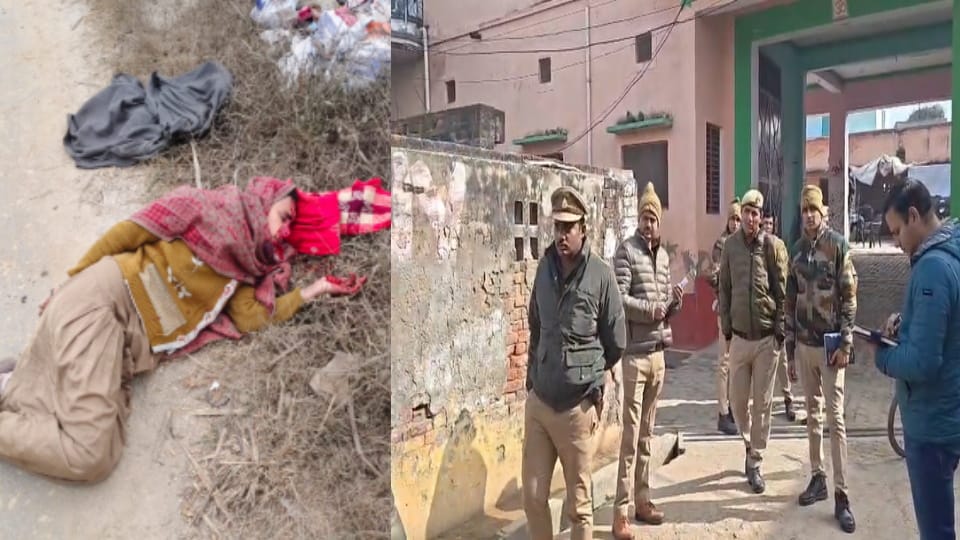 Murder and Kidnapping in Meerut: Son said – Mother died, they took away sister and now they will kill us too