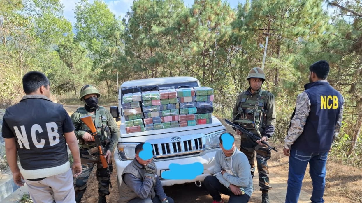 NCB busts drug racket in Manipur two arrested with heroin worth Rs 15 crore