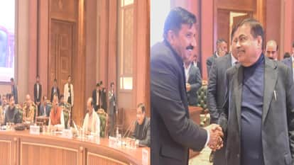 Nitin Gadkari chaired a meeting of state transport ministers in Delhi, Mukesh Agnihotri also attended.