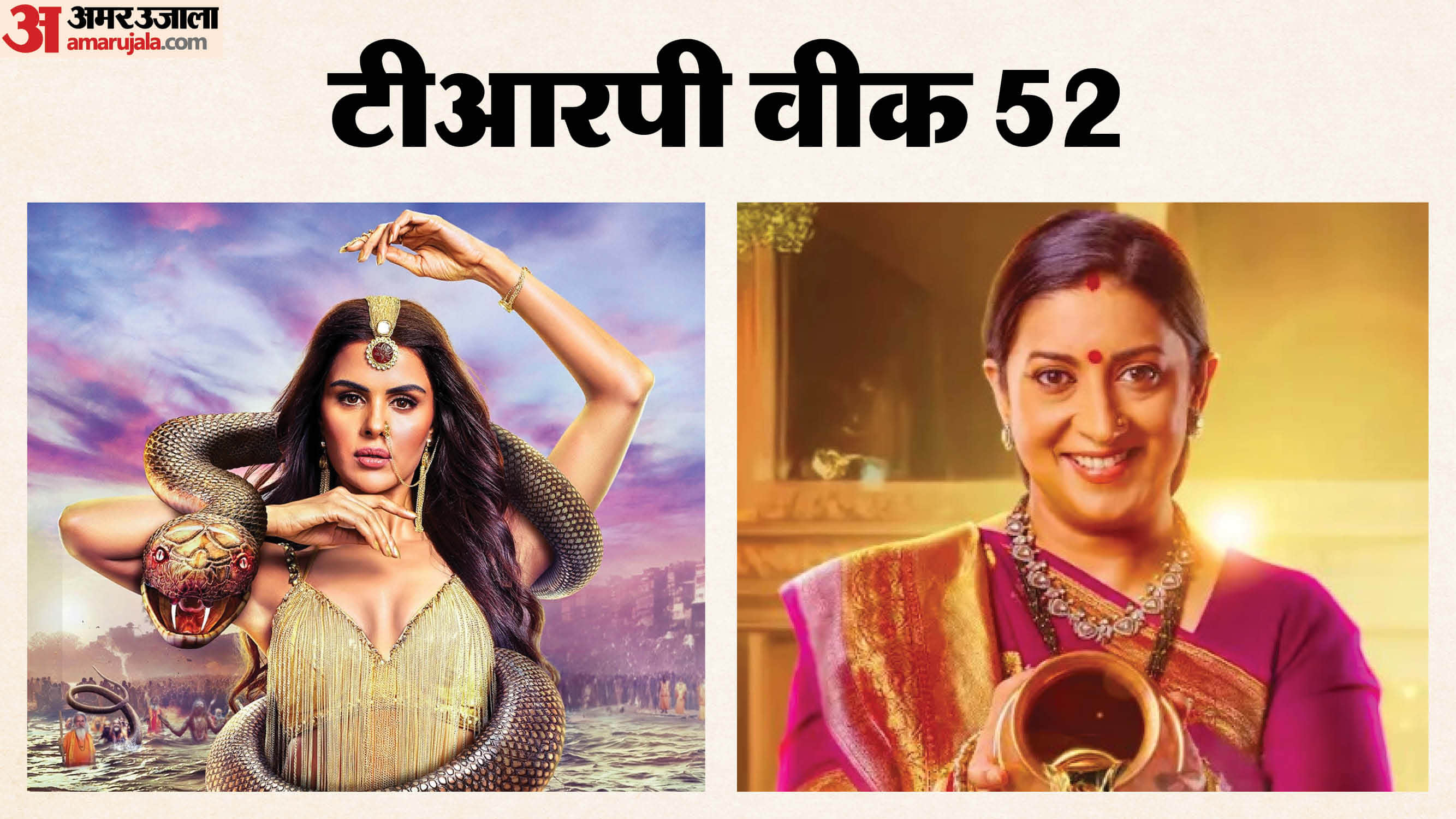 Naagin 7 And Kyunki Saas Bhi Kabhi Bahu Thi 2 Top Position In 52 Week TRP Known Where Serial Anupamaa Stand