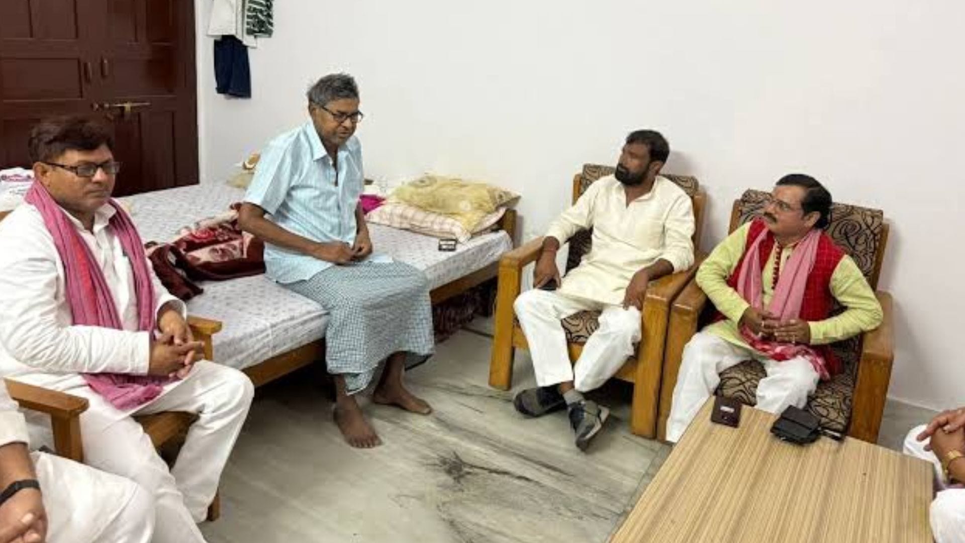 Vijay Singh Gond eight-time MLA and one-time state minister and known as veteran tribal leader in sonbhadra