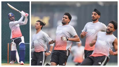 IND vs NZ: Virat Kohli Rohit Sharma in good touch Indian team training session ahead of 1st ODI