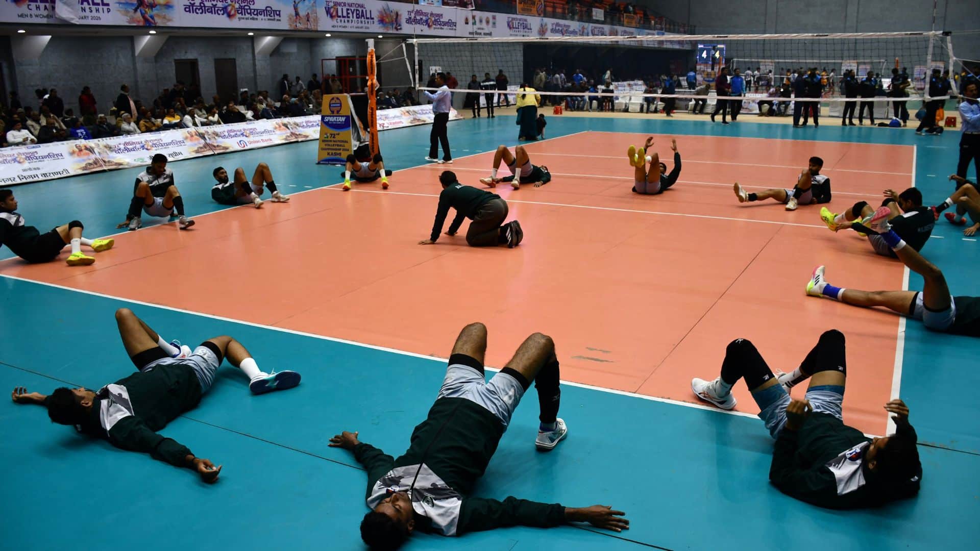Volleyball Uttar Pradesh women team winning streak ends knocked out of championship after loss in match