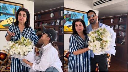 Huma Qureshi Shares Farah Khan Birthday celebration Photos actress rumored boyfriend Rachit Singh also Spotted