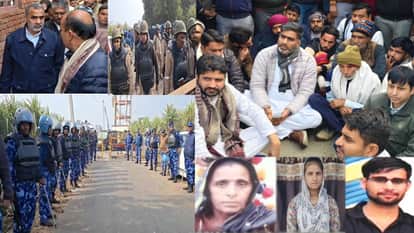 Dalit woman murdered: Tension in Kapsad, heavy police force deployed, demands for the recovery of the abducted