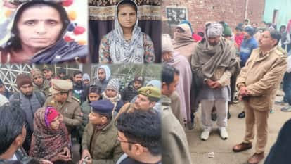 Meerut News: Tension in Kapsad Village After Dalit Womans Murder, Family Refuses Cremation Until Arrests