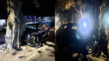 Dharamshala: Car collides with tree at turn near School Education Board; one dead, three injured